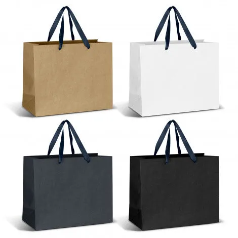 Large Ribbon Handle Paper Bag - 125058