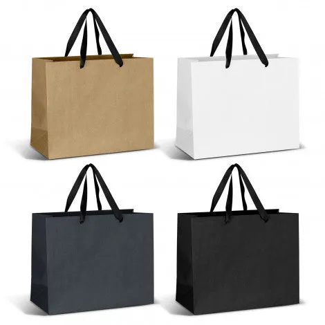 Large Ribbon Handle Paper Bag - 125058