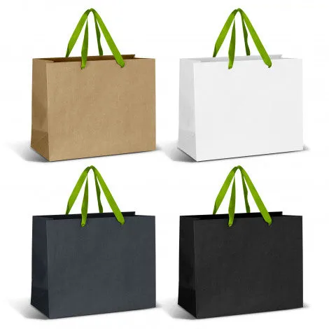 Large Ribbon Handle Paper Bag - 125058