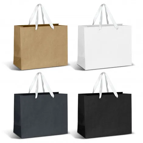 Large Ribbon Handle Paper Bag - 125058