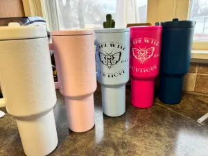 Leak proof tumblers 40 ounces