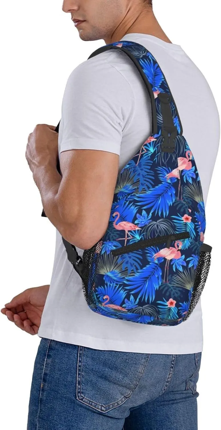 LGBT Rainbow Gay Pride Flag Handshake Love Pride Day Crossbody Bag Sling Bag Chest Bags Travel Shoulder Backpack