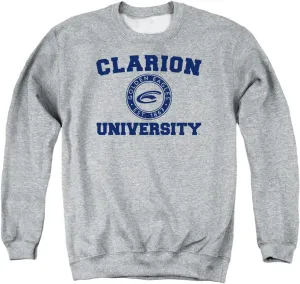 LOGOVISION Clarion University Official Circle Logo Unisex Adult Crewneck Sweatshirt