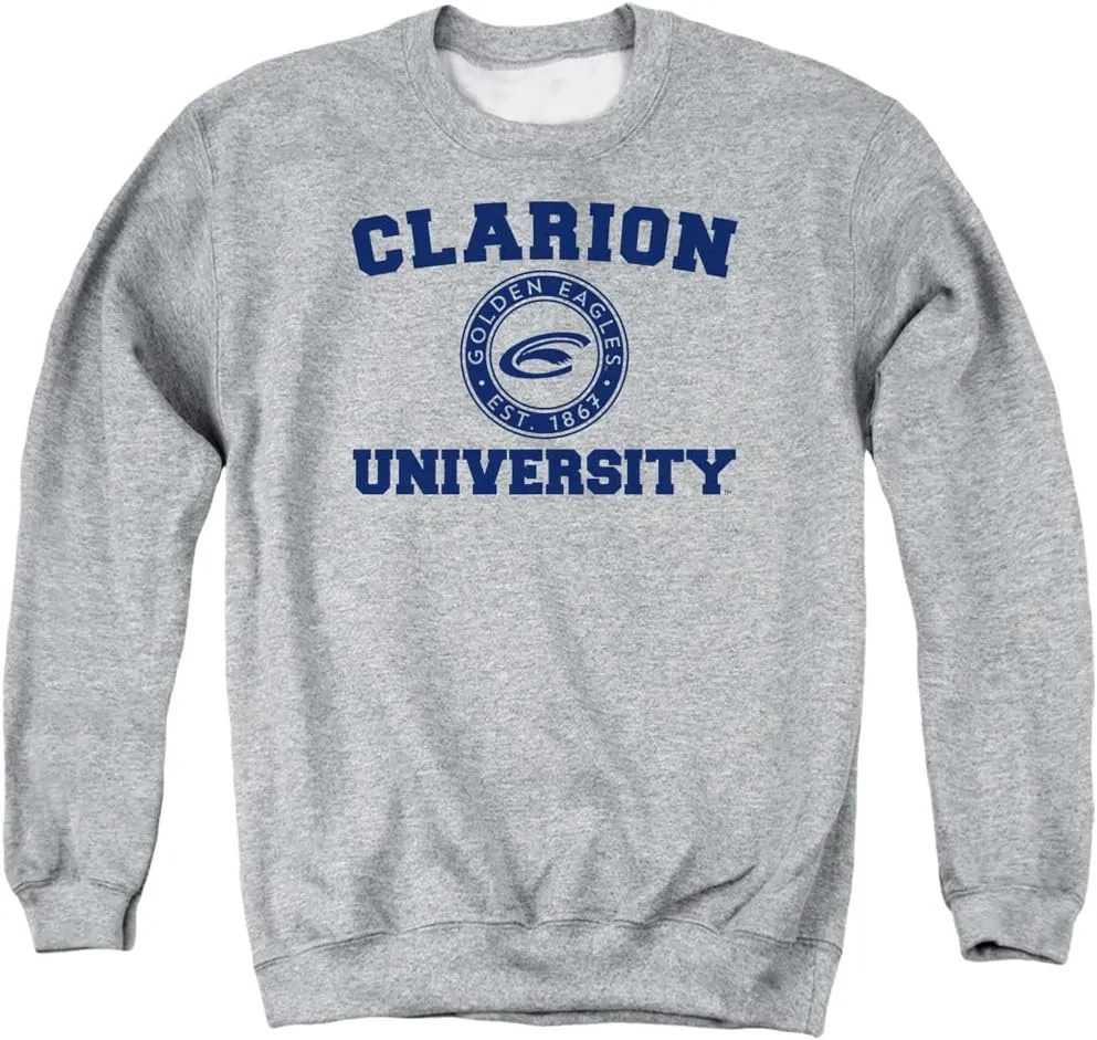 LOGOVISION Clarion University Official Circle Logo Unisex Adult Crewneck Sweatshirt