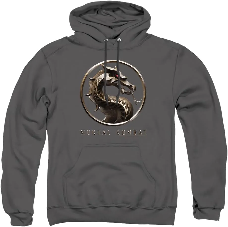LOGOVISION Mortal Kombat Movie Logo Unisex Adult Pull-Over Hoodie