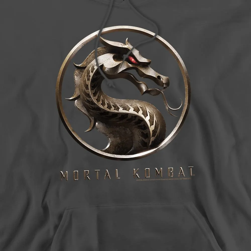 LOGOVISION Mortal Kombat Movie Logo Unisex Adult Pull-Over Hoodie
