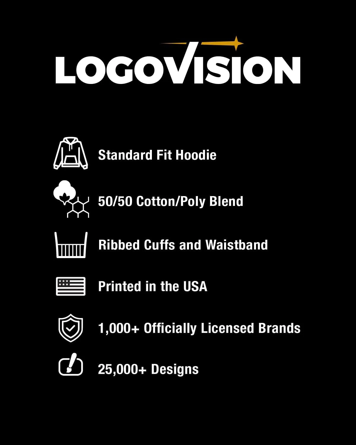 LOGOVISION Mortal Kombat Movie Logo Unisex Adult Pull-Over Hoodie