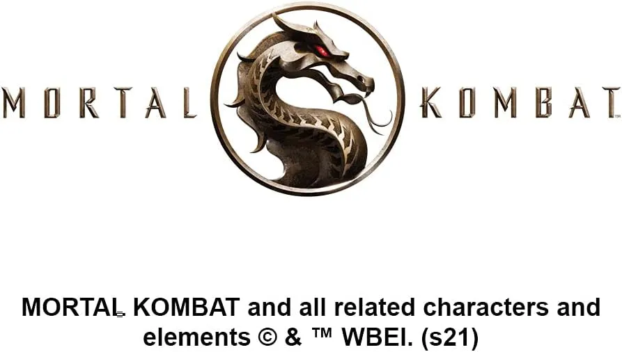 LOGOVISION Mortal Kombat Movie Logo Unisex Adult Pull-Over Hoodie