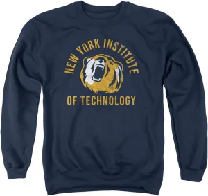 LOGOVISION New York Institute of Technology Official Bears Logo Unisex Adult Crewneck Sweatshirt
