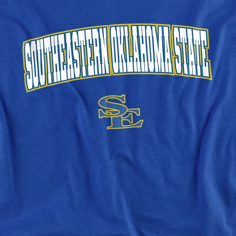 LOGOVISION Southeastern Oklahoma State University Arch Logo Black Unisex Adult Crewneck Sweatshirt