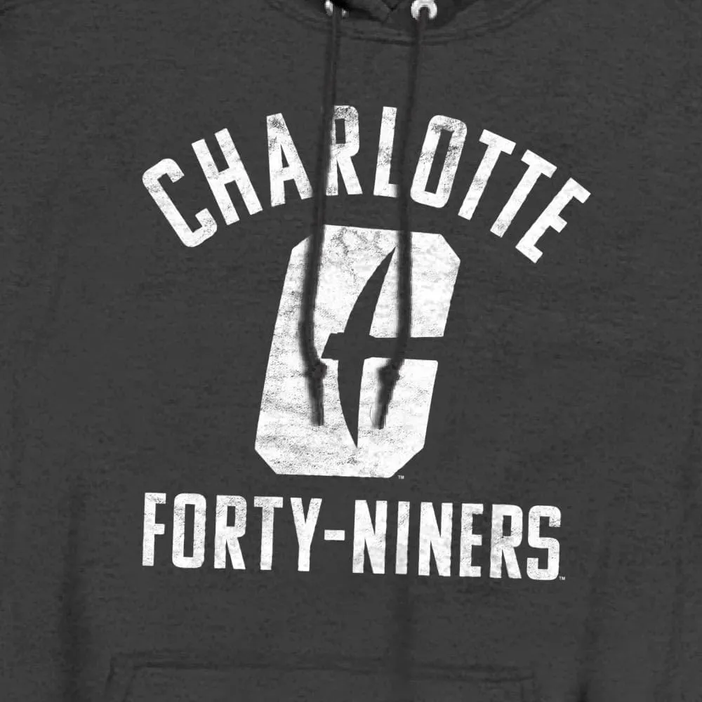 LOGOVISION University of North Carolina at Charlotte Official Forty-Niners Logo Unisex Adult Pull-Over Hoodie