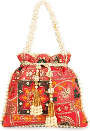 LONGING TO BUY Indian Wedding Potli Bags For Women, Potli Bags For Enagement, Sequence Potli Bags For Women