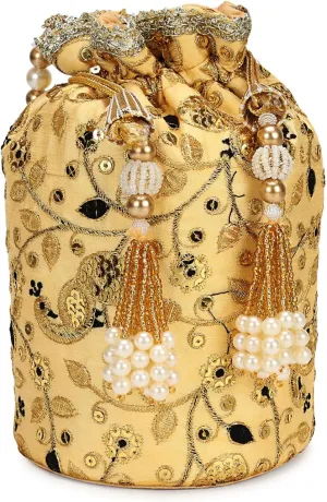 LONGING TO BUY Women Ethnic Potli Bags For Wedding & Party Function