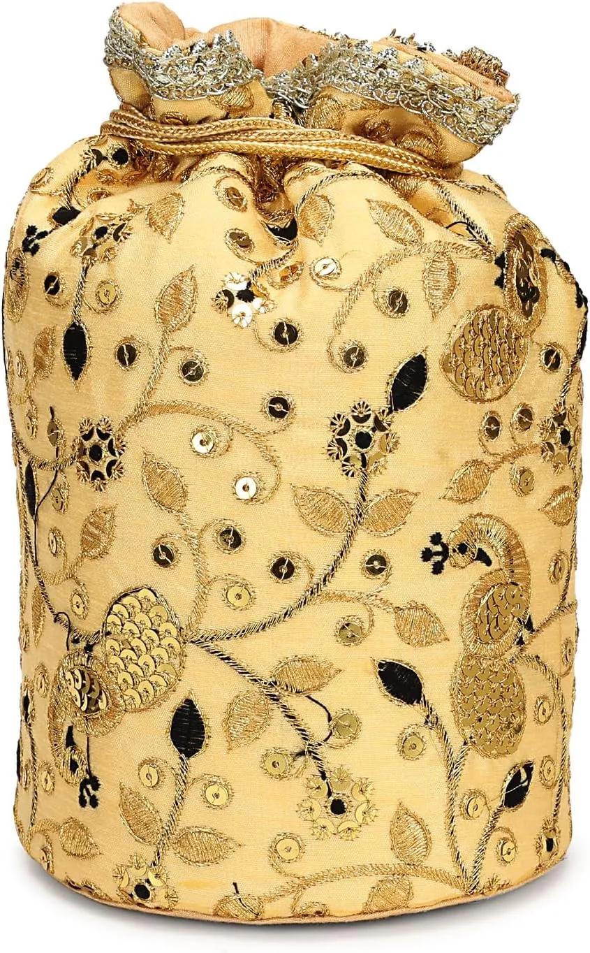 LONGING TO BUY Women Ethnic Potli Bags For Wedding & Party Function