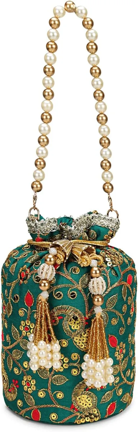 LONGING TO BUY Women Ethnic Potli Bags For Wedding & Party Function