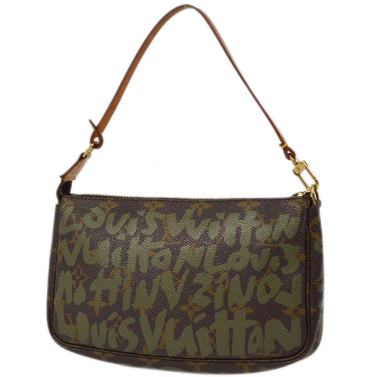Louis Vuitton 2001 Graffiti Pochette Accessoires Handbag M92191