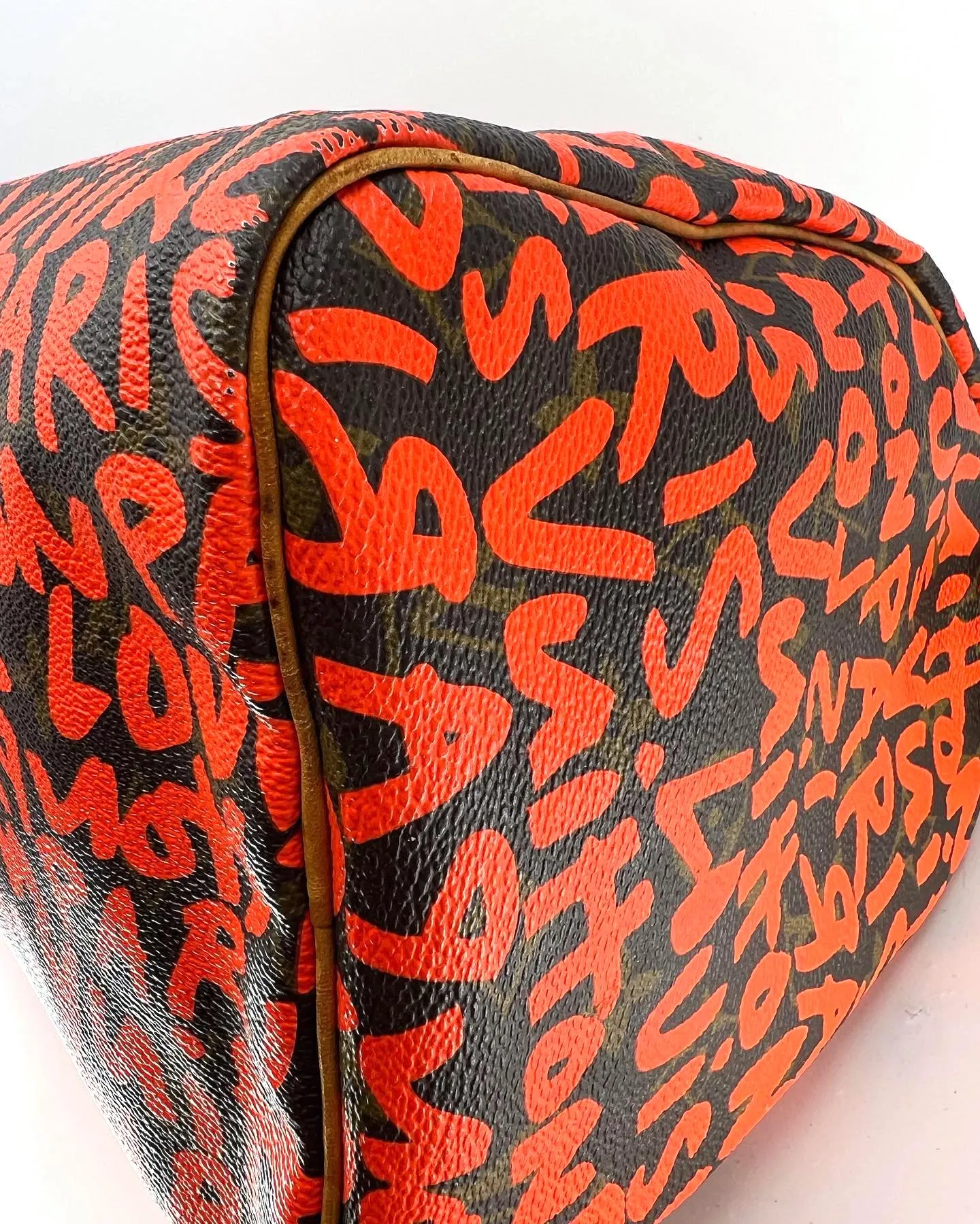 LOUIS VUITTON GRAFFITI STEPHEN SPROUSE SPEEDY 30 HANDBAG