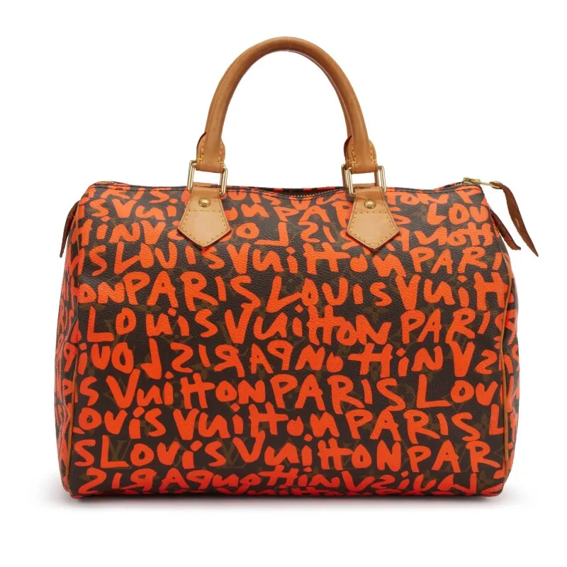 LOUIS VUITTON GRAFFITI STEPHEN SPROUSE SPEEDY 30 HANDBAG
