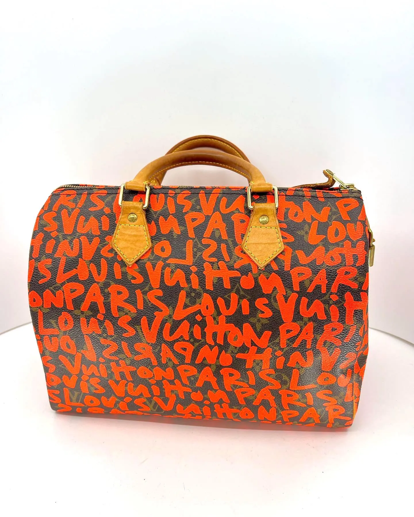 LOUIS VUITTON GRAFFITI STEPHEN SPROUSE SPEEDY 30 HANDBAG