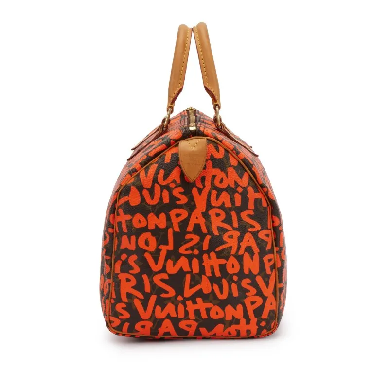 LOUIS VUITTON GRAFFITI STEPHEN SPROUSE SPEEDY 30 HANDBAG