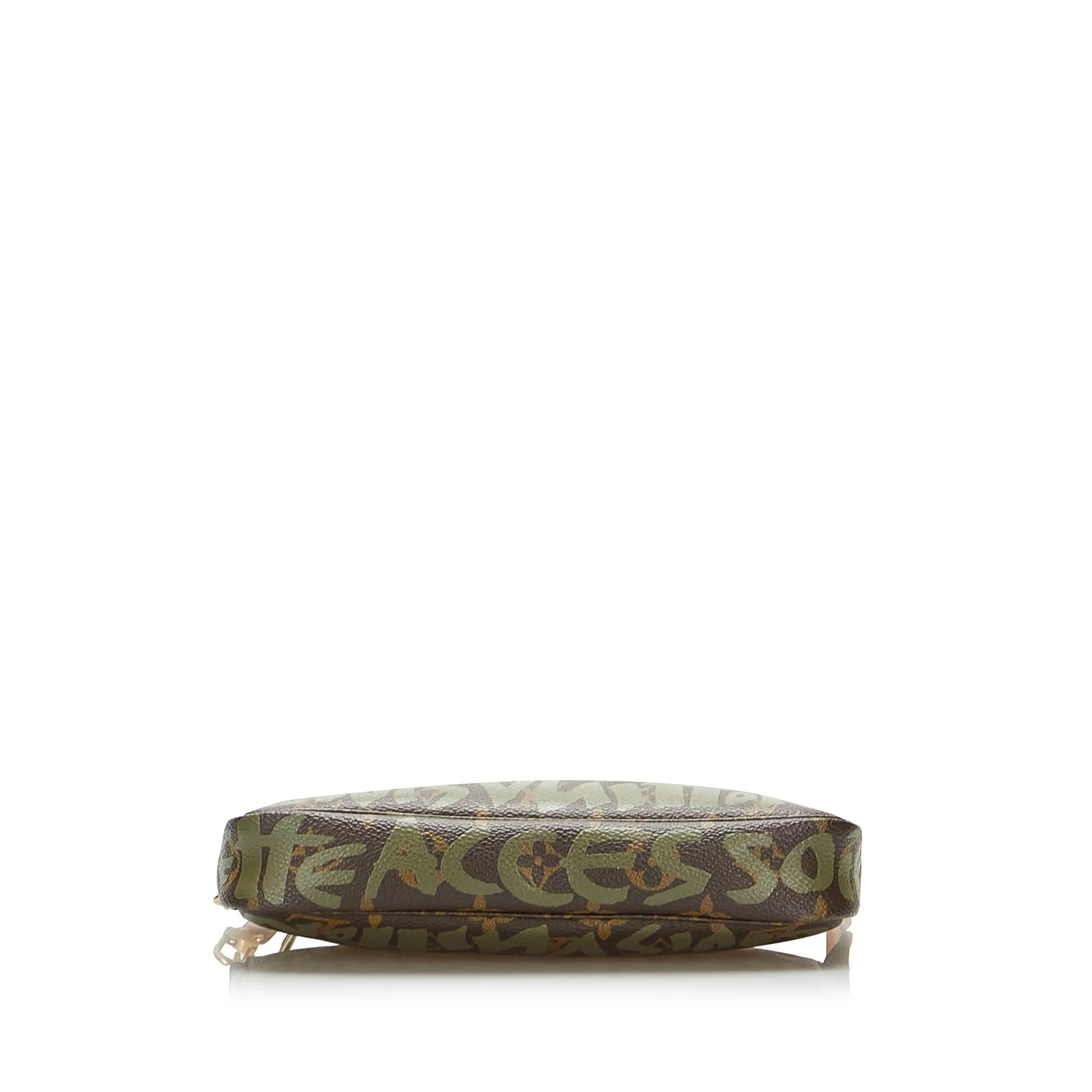 Louis Vuitton x Stephen Sprouse Pochette Accessoires Green Graffiti Monogram Canvas