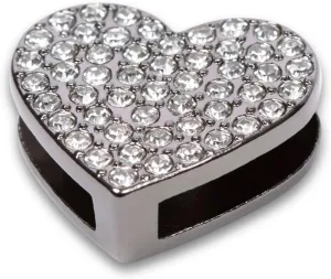 Lug Sparkle Bag Charm, HEART