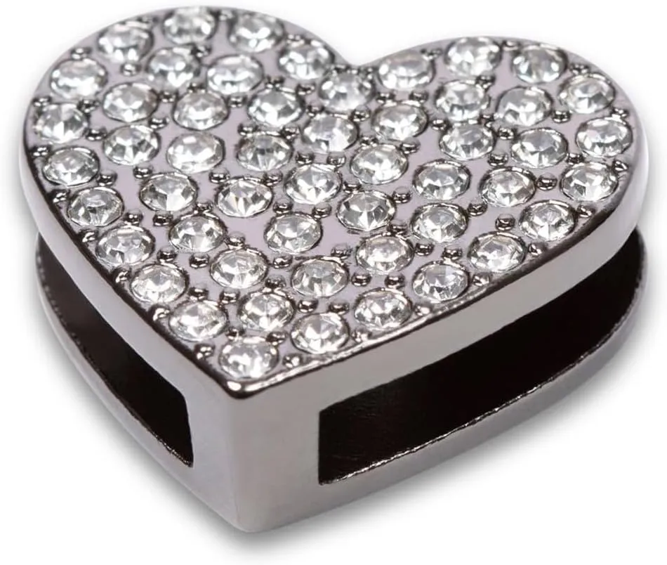 Lug Sparkle Bag Charm, HEART