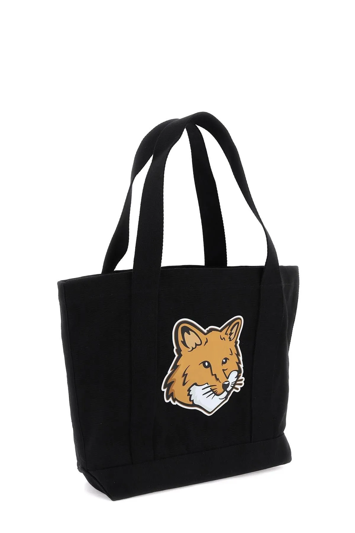 Maison Kitsune Fox Head Tote Bag