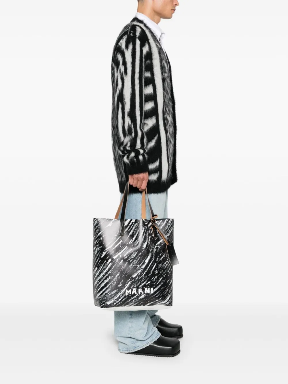 Marni Tribeca Printed Tote Bag