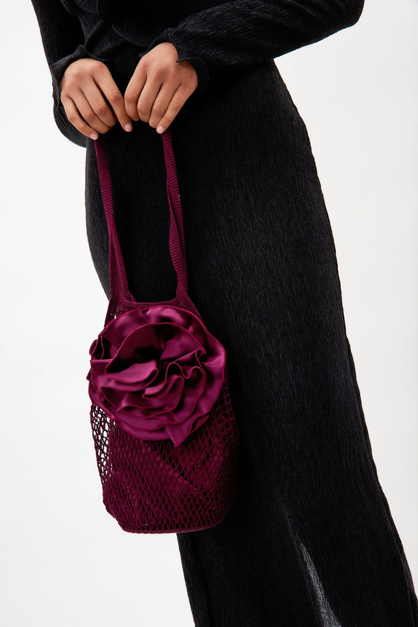 Medium Aubergine Devana Bag