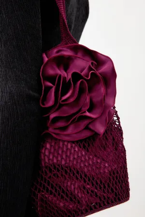 Medium Aubergine Devana Bag