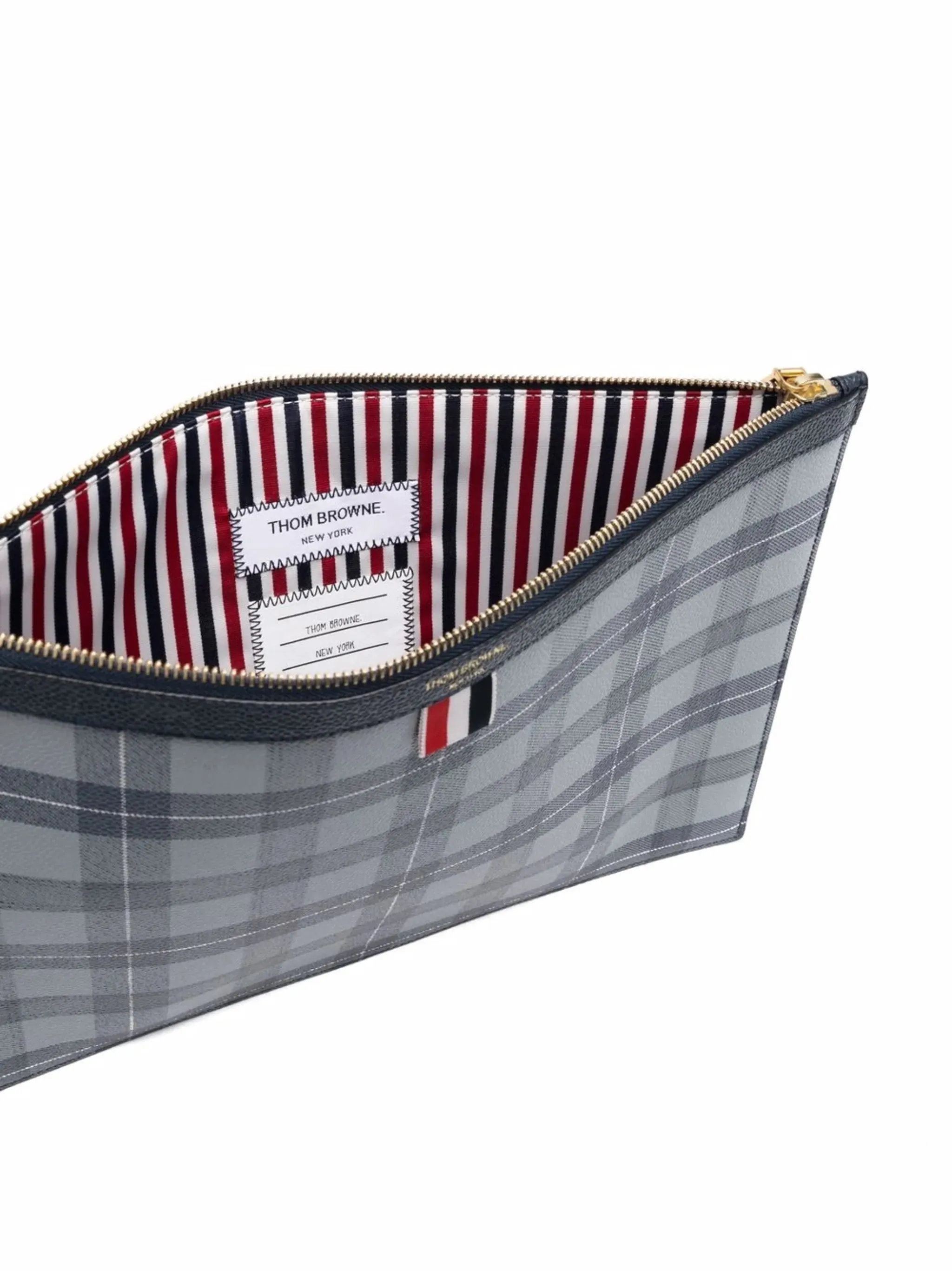 medium document Great deal Cost-efficient tartan-print holder