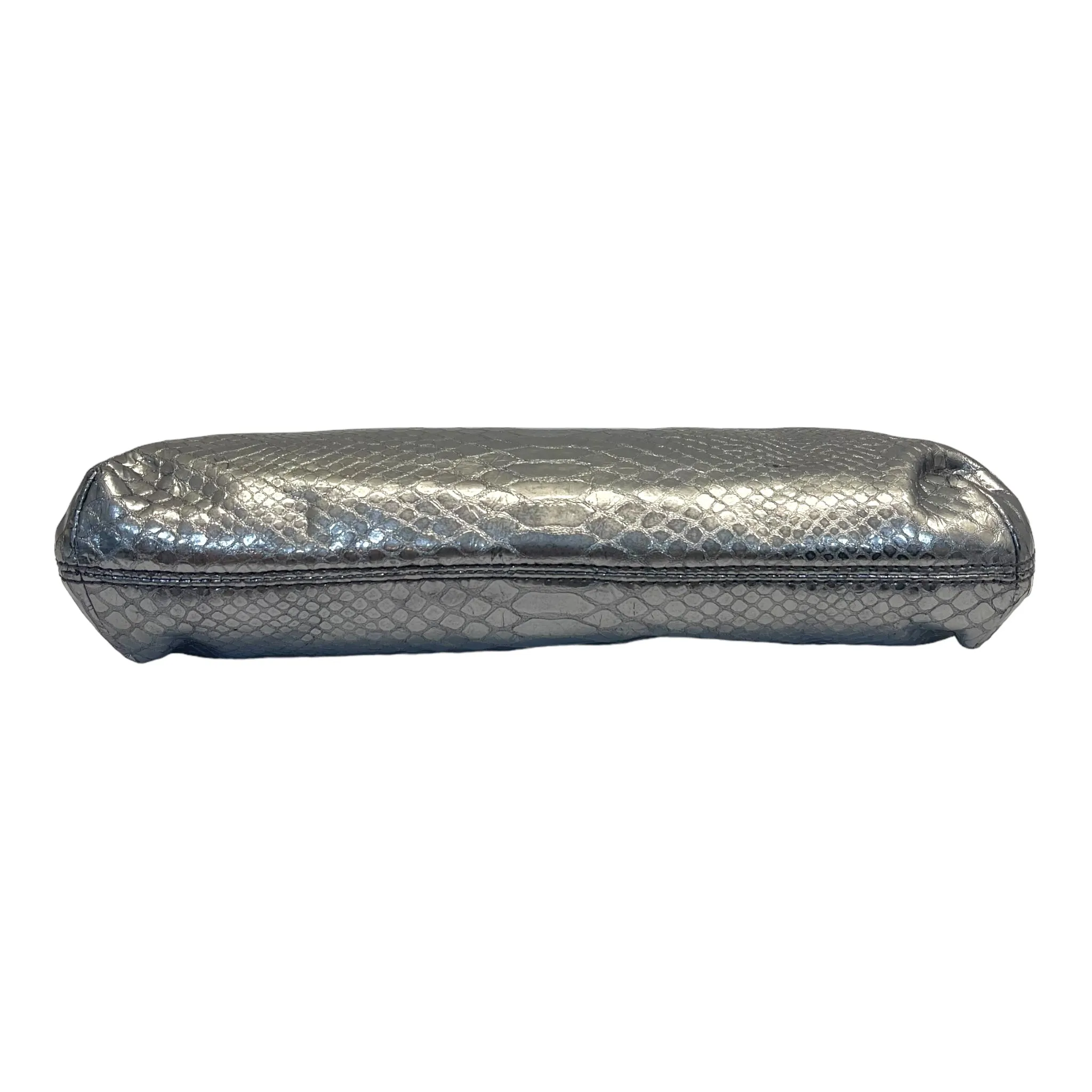 MICHAEL Michael Kors Python Embossed Leather Berkley Clutch