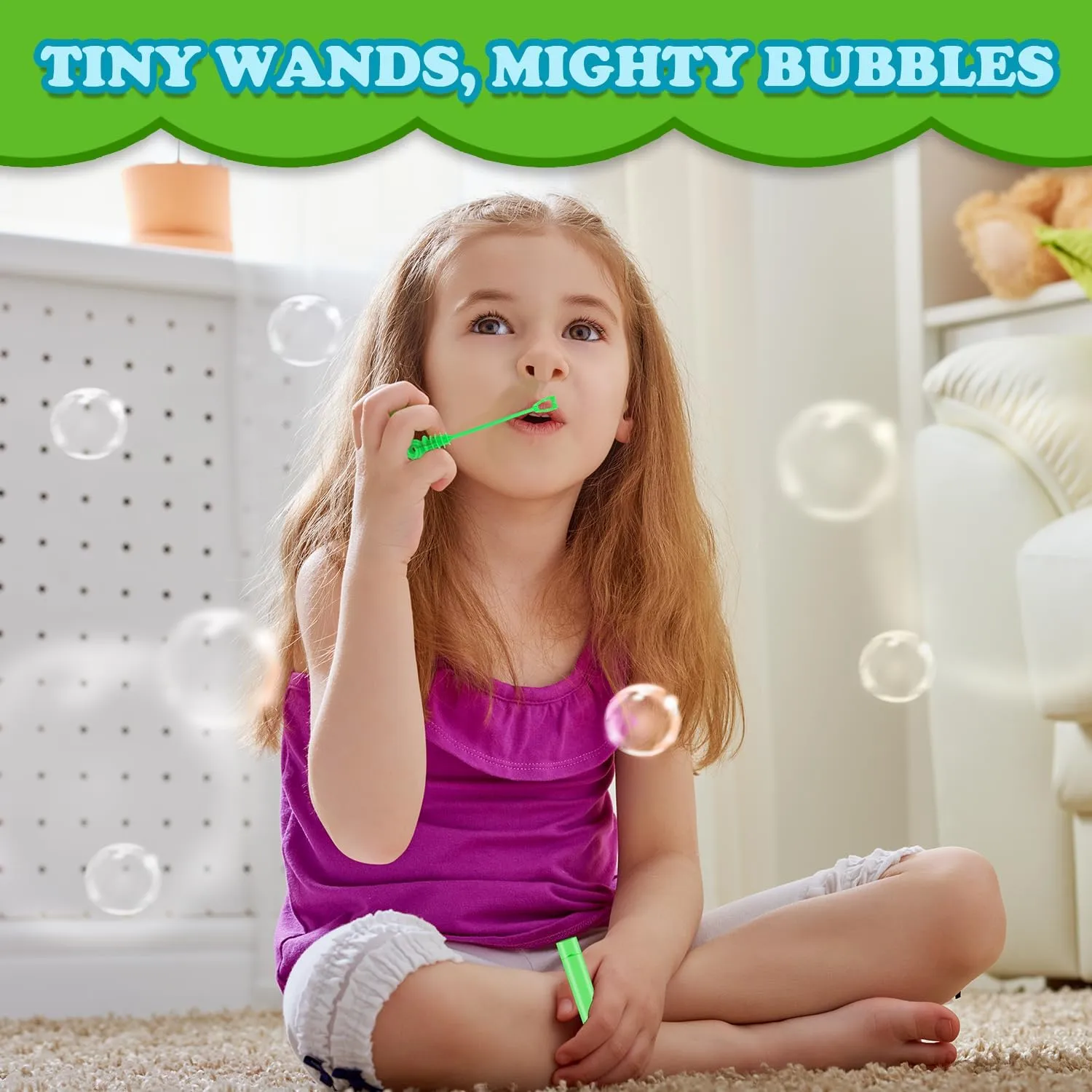 Mini Small Bubbles Wands Toys Gifts Bulk for Kids 80 Pack-Bubble Party Favors Supplies for Toddlers, Bulk Non Candy Treats Goodie Prizes for Birthday Wedding Parade Throws Giveaways Handouts