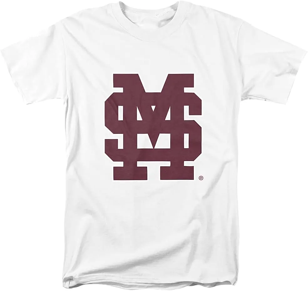 Mississippi State University Official Baseball Logo Unisex Adult T Shirt