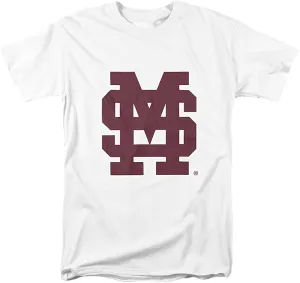 Mississippi State University Official Baseball Logo Unisex Adult T Shirt