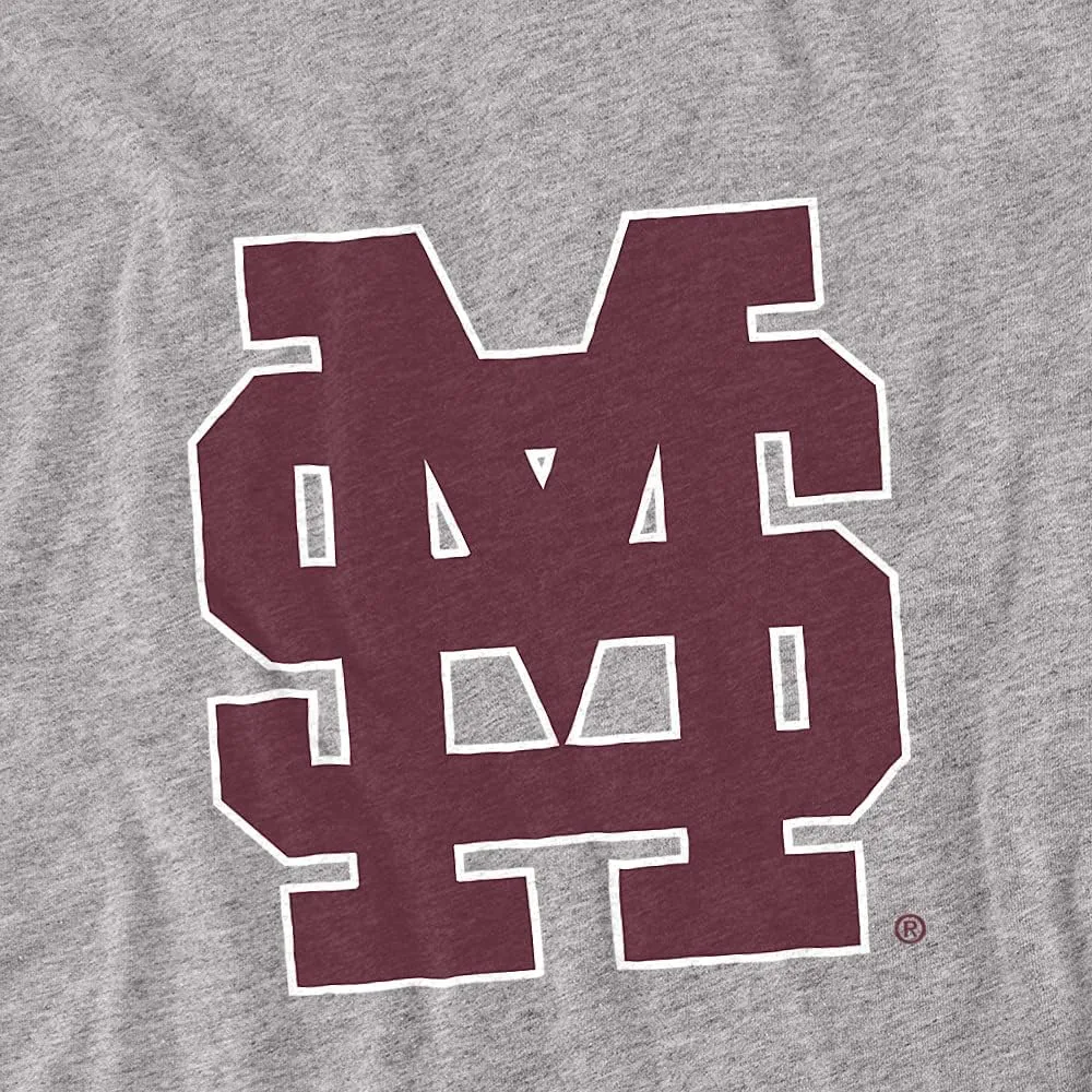 Mississippi State University Official Baseball Logo Unisex Adult T Shirt