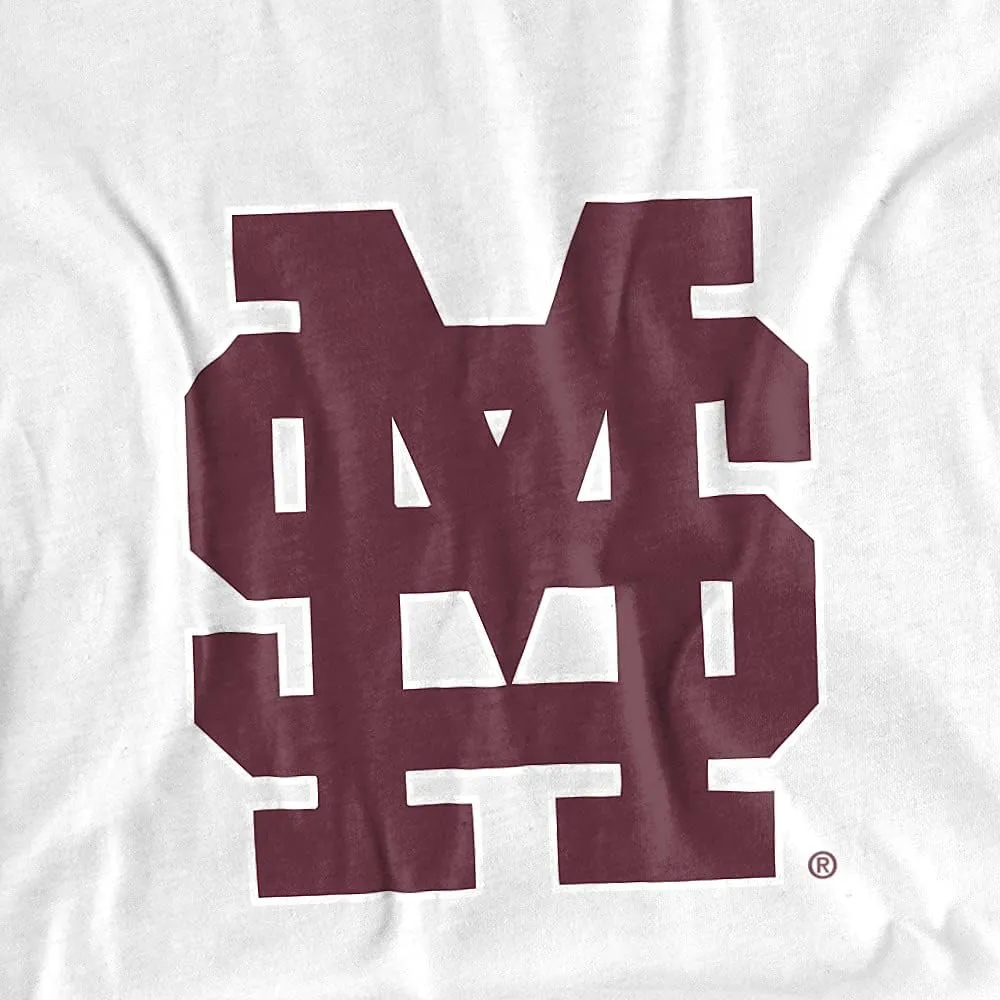Mississippi State University Official Baseball Logo Unisex Adult T Shirt