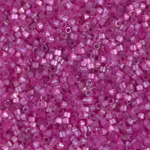 Miyuki Delica Beads 11/0 - DB1808 Dyed Fuschia Silk Satin