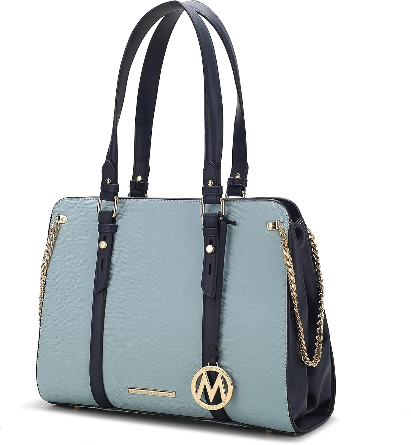 MKF Collection Tote Bag for Women, Vegan Leather Top-Handle Women Handbag Purse By Mia K