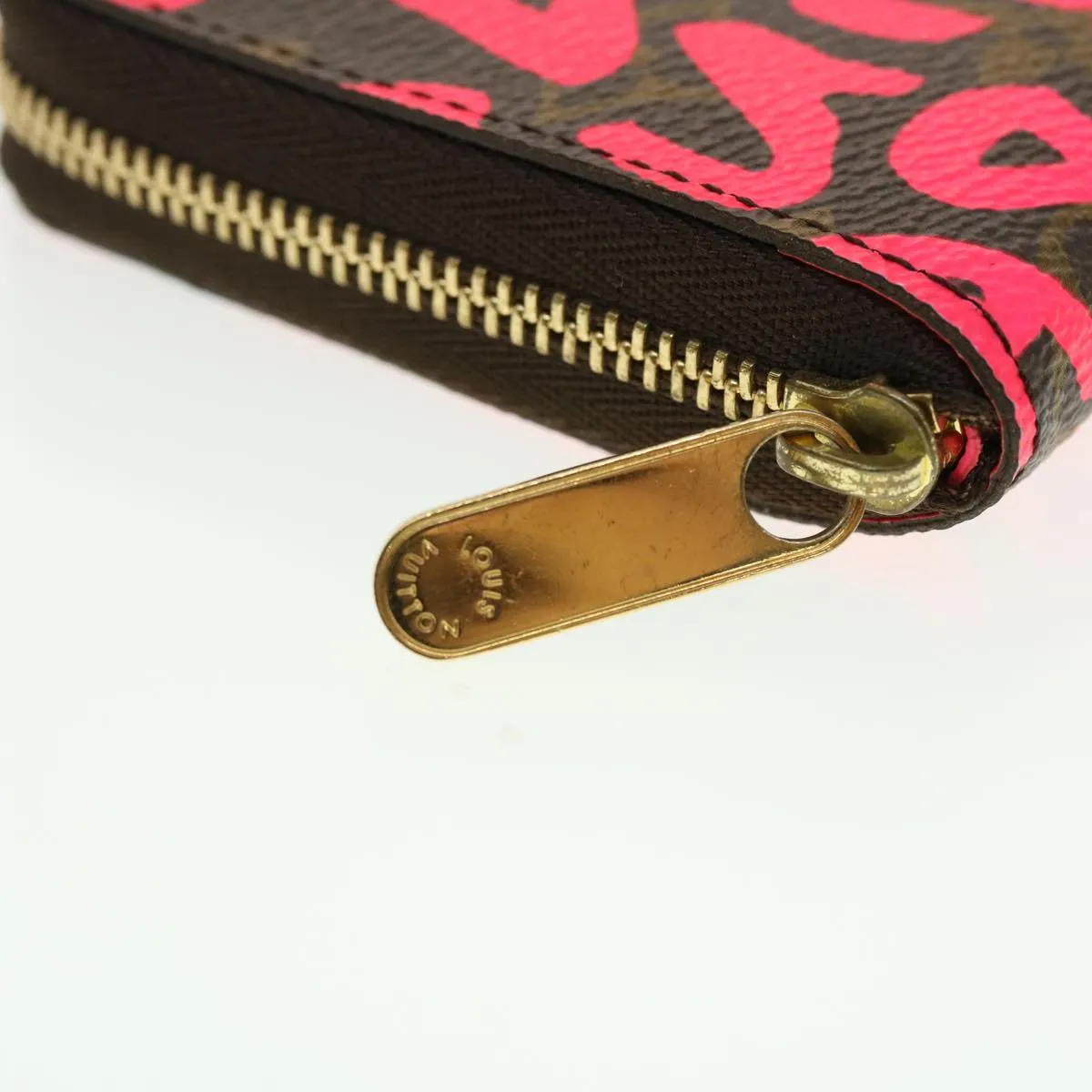 Monogram Graffiti Coin Purse