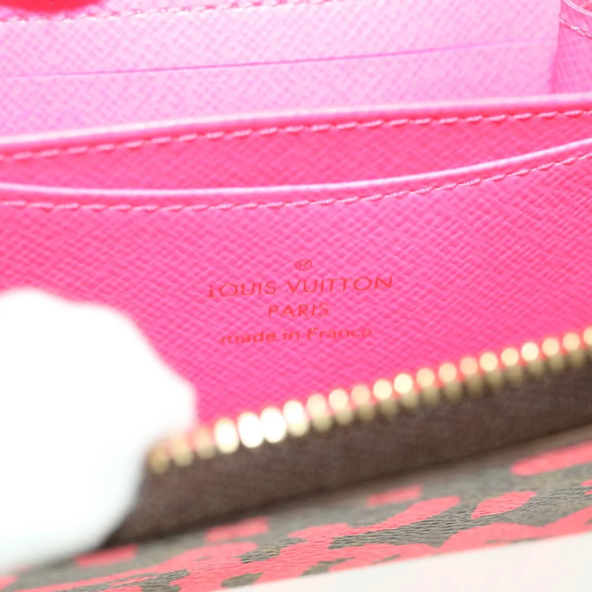 Monogram Graffiti Coin Purse
