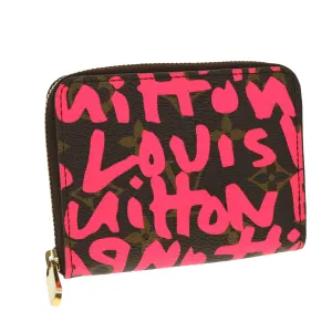 Monogram Graffiti Coin Purse