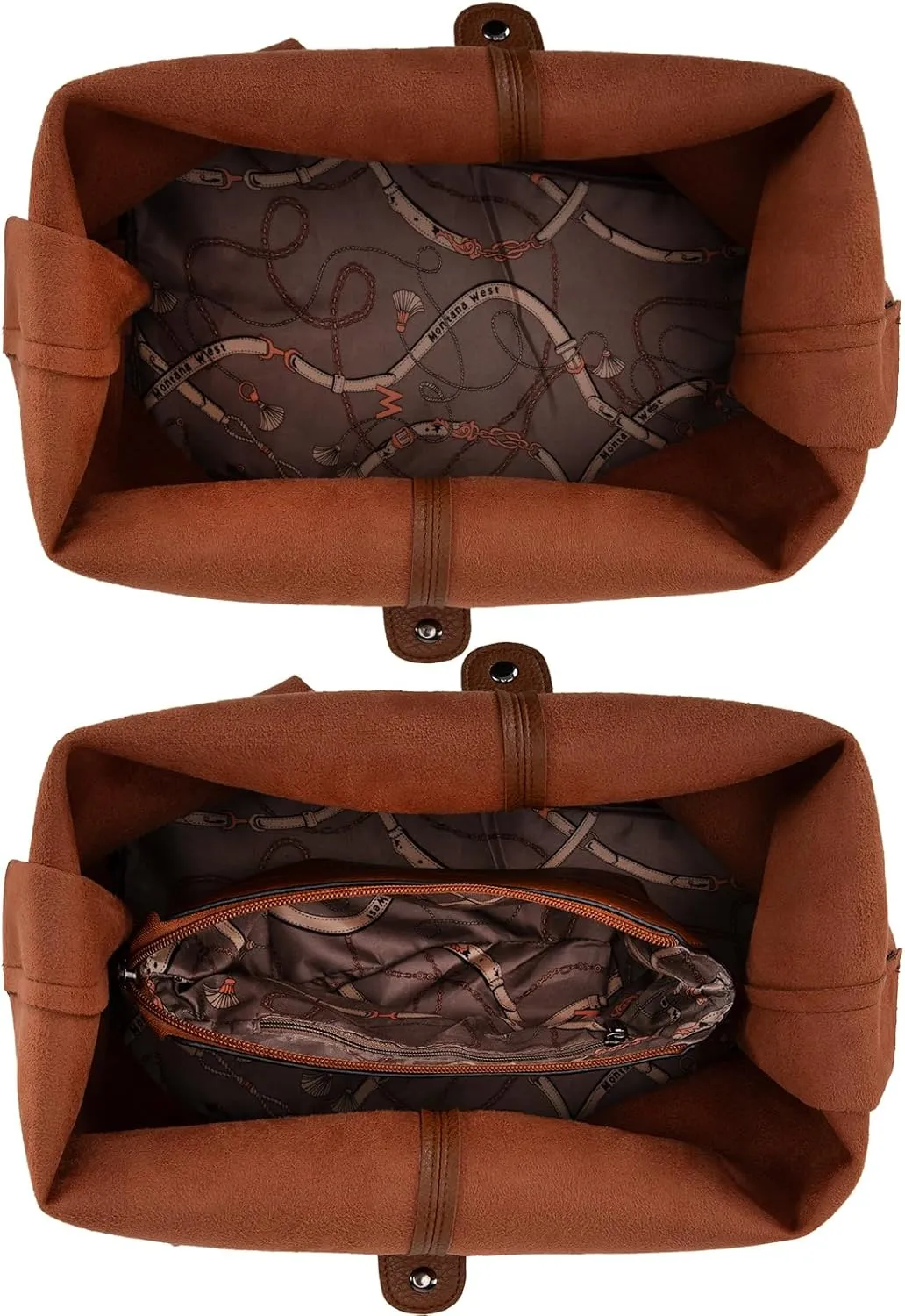 Montana West Slouchy Hobo Bags for Women Soft Designer Shoulder Purses Ladies Top Handle Handbag