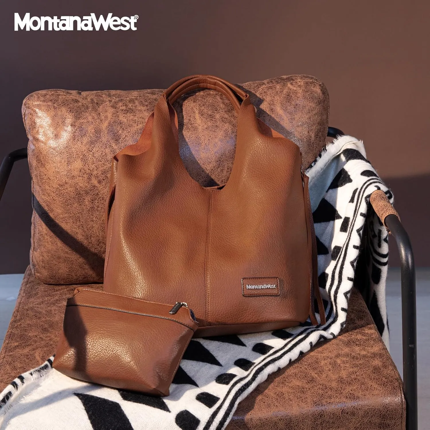 Montana West Slouchy Hobo Bags for Women Soft Designer Shoulder Purses Ladies Top Handle Handbag