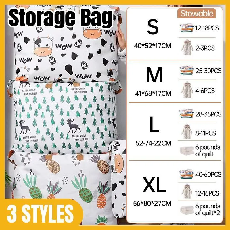Multipurpose Quilt Storage Bags Waterproof Coated Fabric 4 Sizes Available