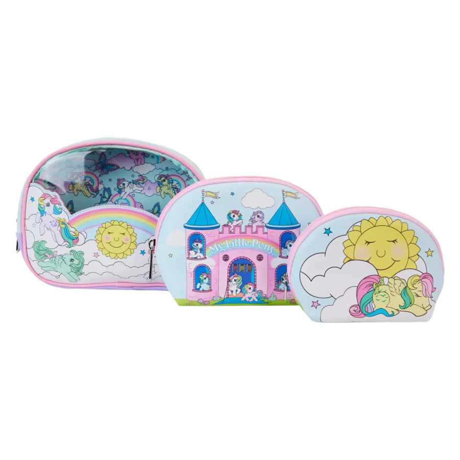 My Little Pony - 3-Piece Cosmetic Bag Set