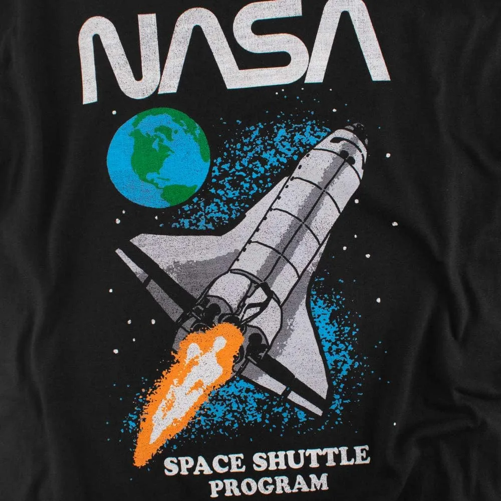 NASA Space Shuttle Program T Shirt & Stickers