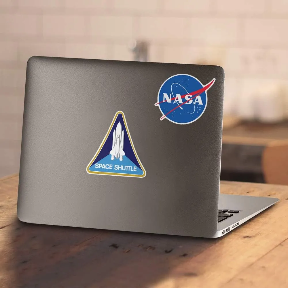 NASA Space Shuttle Program T Shirt & Stickers