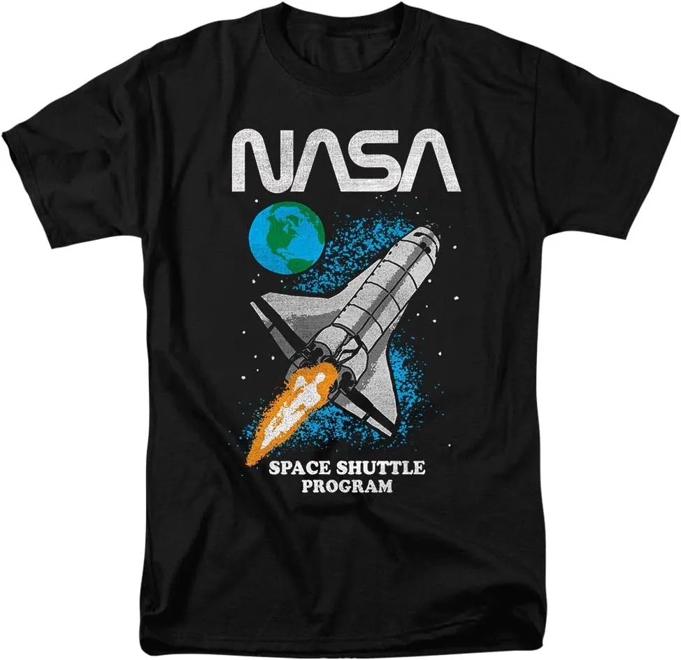 NASA Space Shuttle Program T Shirt & Stickers